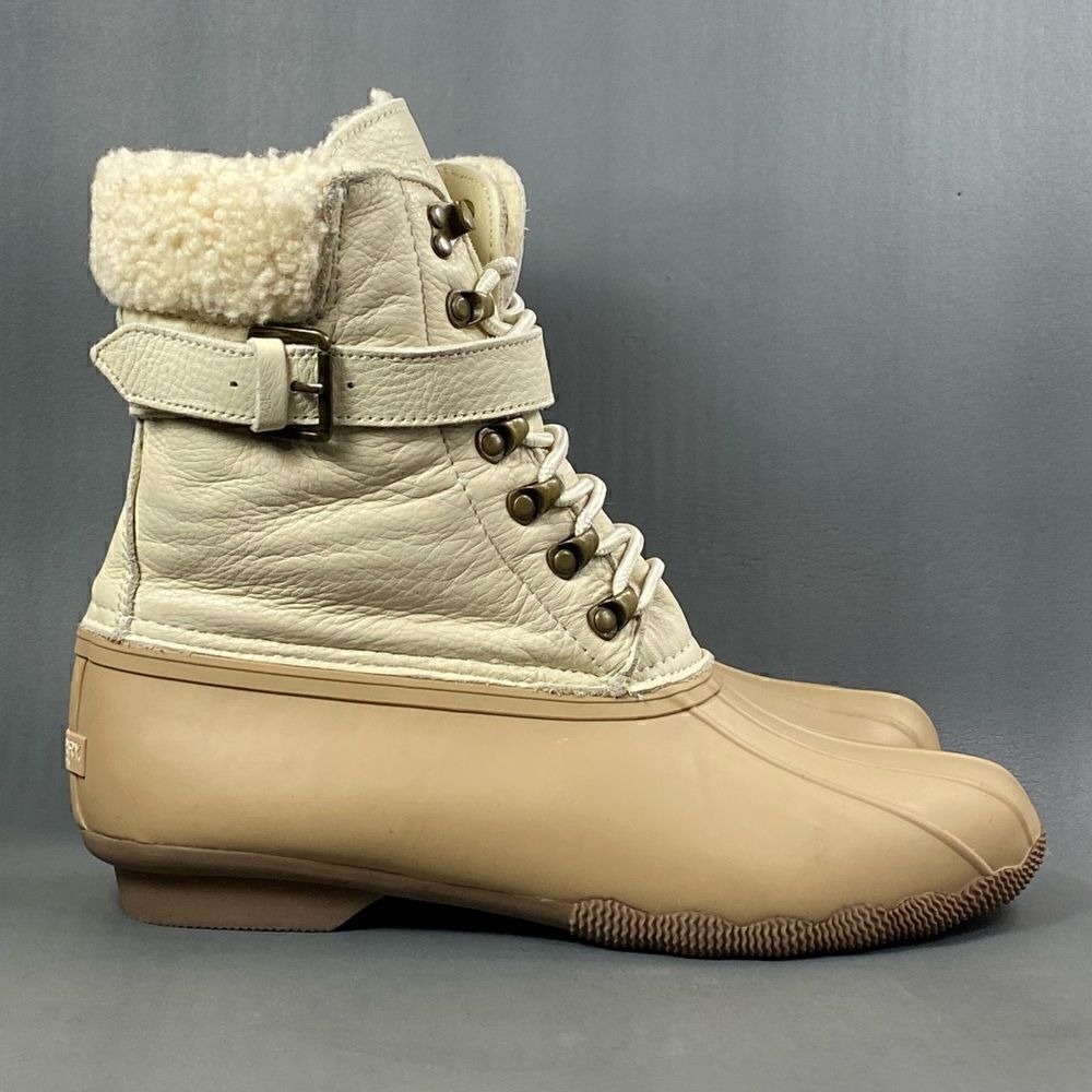 Sperry Shearwater Buckle Boots womens size 11